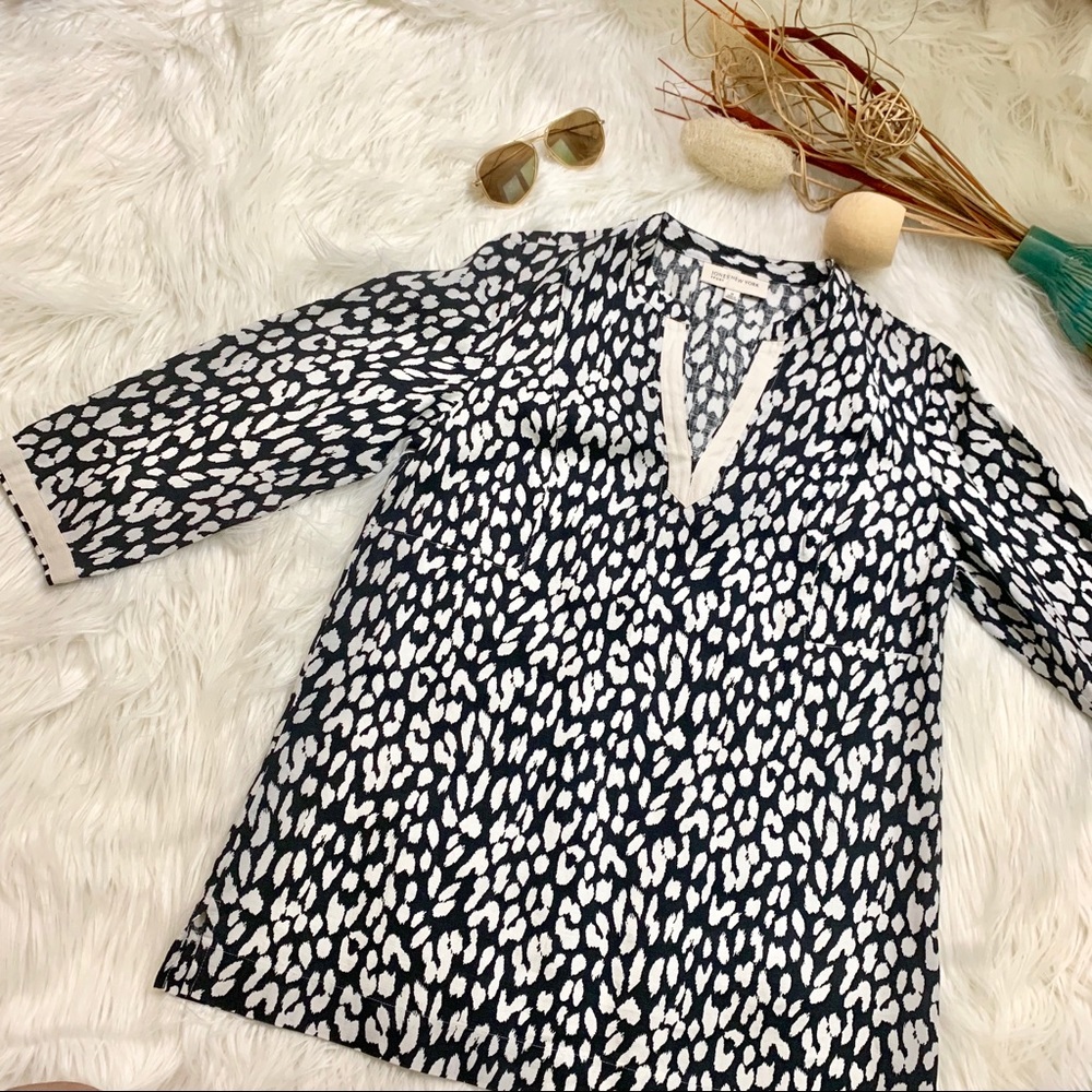 Jones New York Sport Leopard Print Tunic
